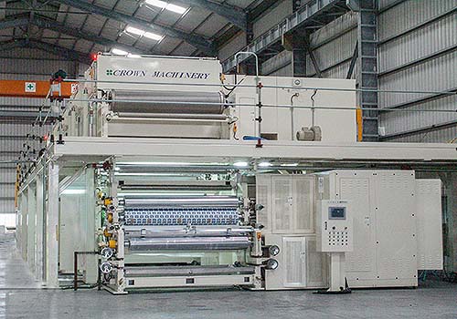 5-Roll Solventless Silicone Coating Machine